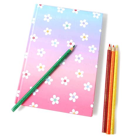 Buy Ombre Daisy Stationery Set Online - Accessorize India