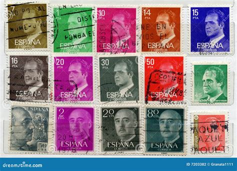 Spanish Stamps editorial photography. Image of postage - 7203382