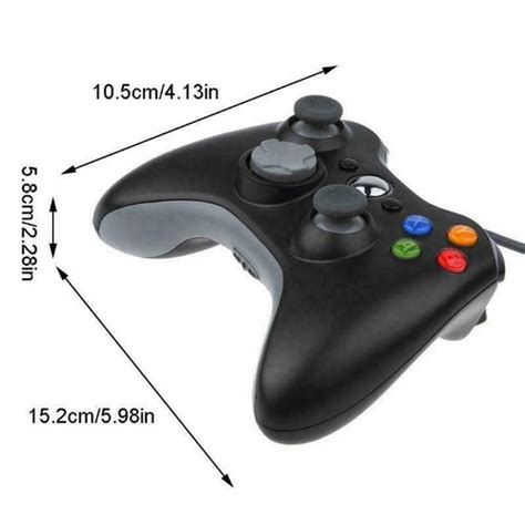 Buy Wired Controller USB For PC Compatible With Xbox 360 / Windows 7 8 ...