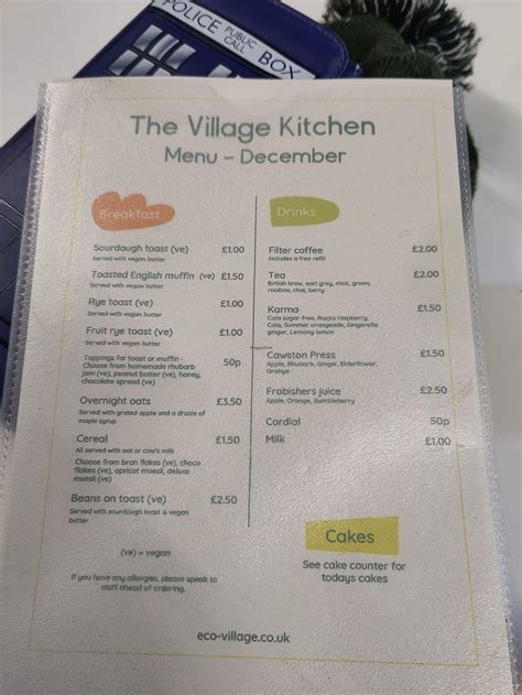 The Village Kitchen - Market Harborough Restaurant - HappyCow