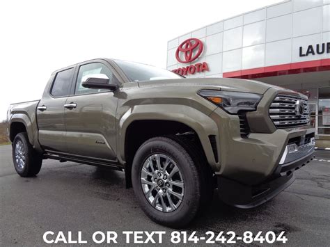 Brand New 2024 Toyota Tacoma Double Cab Limited 4x4 Bronze Oxide Moonroof Loaded - New Toyota ...