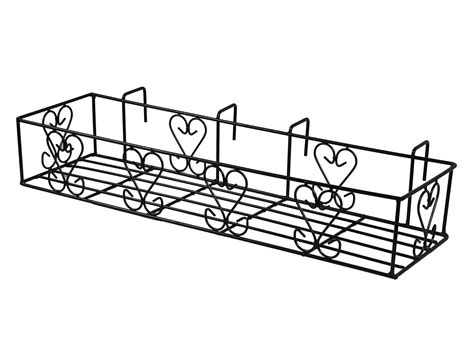 Niyara | Metal Planter Stand | Flower Pot Stand for Railing Planters ...