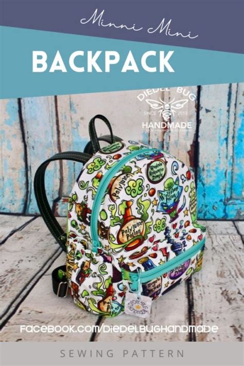 Image result for Mini Backpack Pattern