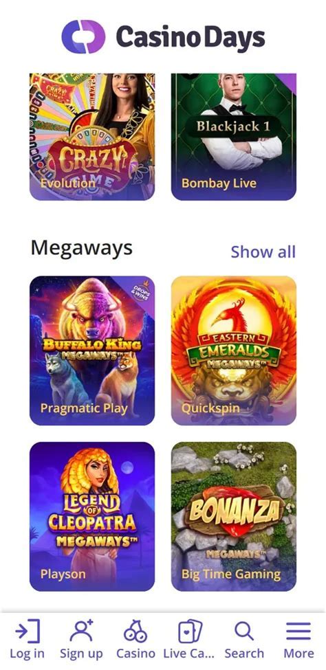 casino Days app - Online Sportsbetting and Live Casino