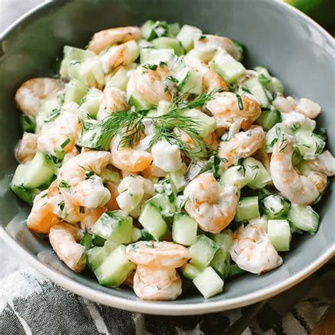 Cucumber Shrimp Salad – Fresh & Healthy Recipe (2025) - Forever Feeding