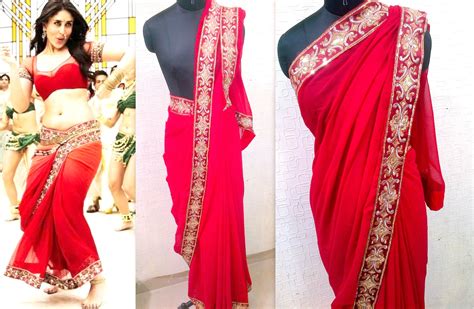 Kareena Kapoor Saree Blouse Designs Chammak Challo