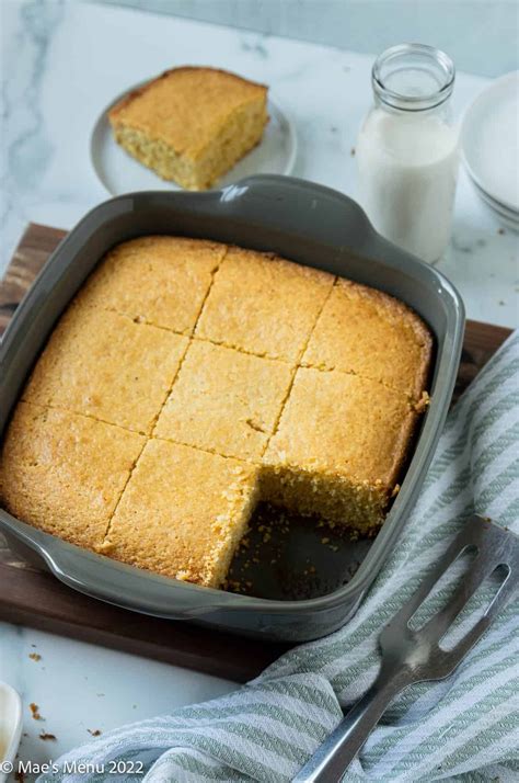 Homemade cornbread easy dairy egg free – Artofit
