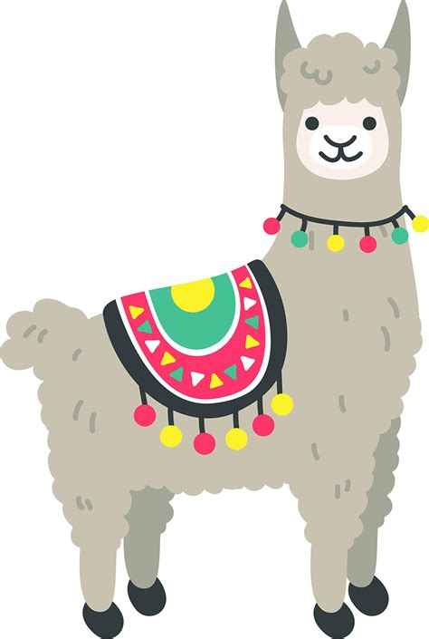 Cartoon Llamas