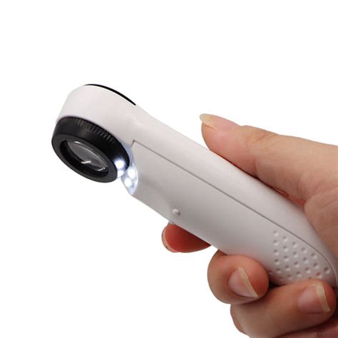 Handheld 40x HD Illuminated Magnifying Glass – ThinkRobotics.com