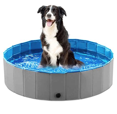 Jasonwell Foldable Dog Pet Bath Pool Collapsible Dog Pet Pool Bathing ...