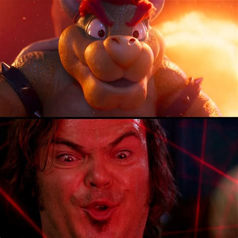 Bowser is looking familiar in the Super Mario movie trailer. : r/TenaciousD