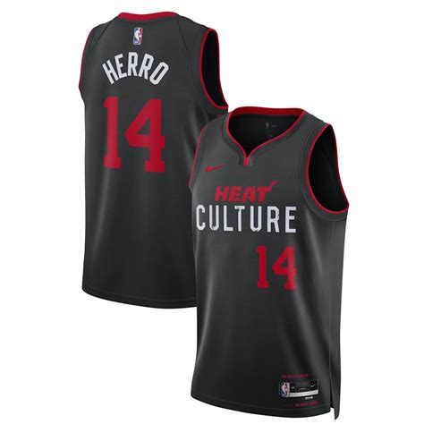 Tyler Herro Miami Heat 2023/24 Swingman City Edition Black Jersey – All ...