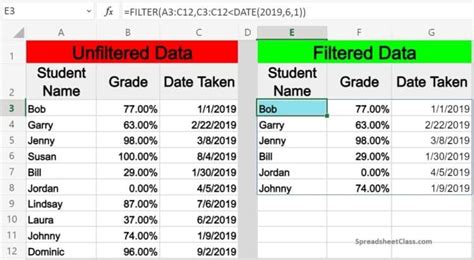Image result for Using the Filter Function with Or