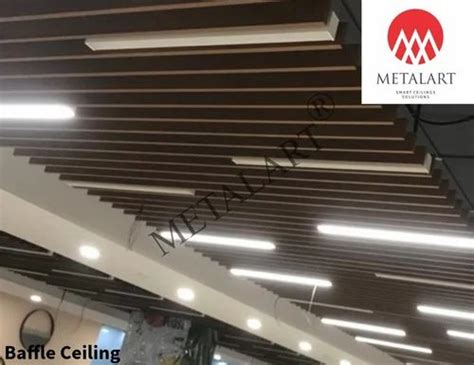 Baffle Ceiling - Paint Coated Baffle Ceiling Manufacturer from New Delhi