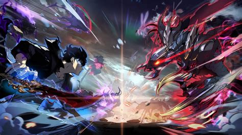 sung jin-woo, igris, beru, iron, and tank (solo leveling and 1 more ...