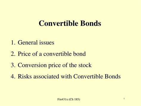 Image result for Convertible Bonds Explained