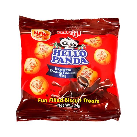 Meiji Hello Panda Chocolate Biscuit 21 g Online at Best Price | Covrd ...
