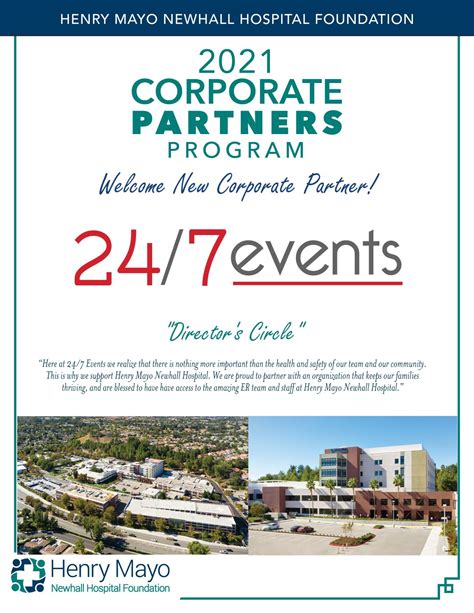 The Henry Mayo Newhall Hospital Foundation is proud to announce that 24 ...