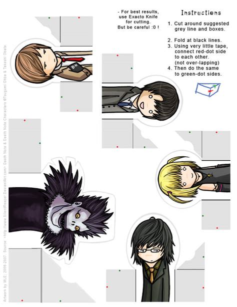 Death Note Crafts 的图像结果