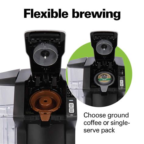 FlexBrew® Coffee Maker Single-Serve with Removable Water Reservoir ...