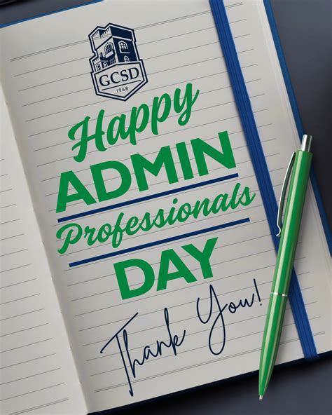 Happy Admin Professionals Day! | Greenburgh Central School District
