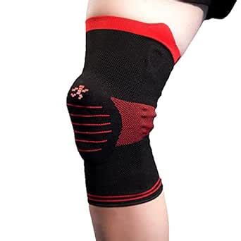 Knee Brace Support Sleeve with Side Stabilizers and Patella Padding for ...