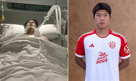 Chinese former Bayern Munich player, 18, left 'brain dead' after taking ...