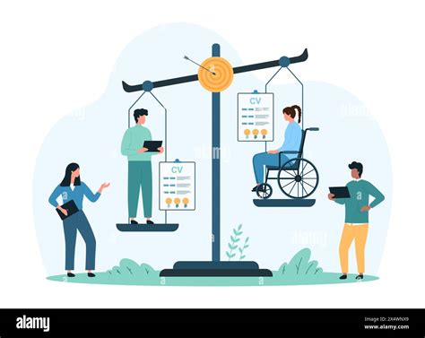 Discrimination, ableism, bias in employment against person with ...