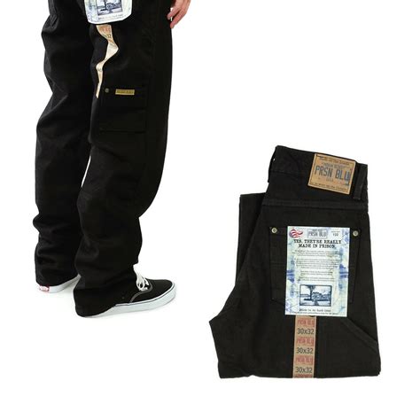 Джинсы Prison Blues Work Rinsed Black 7 Pocket Jeans - the-bootleggers.ru
