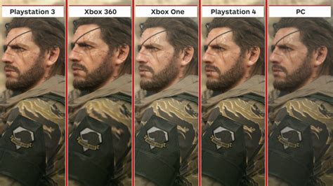 Metal Gear Solid 5: The Phantom Pain graphics comparison