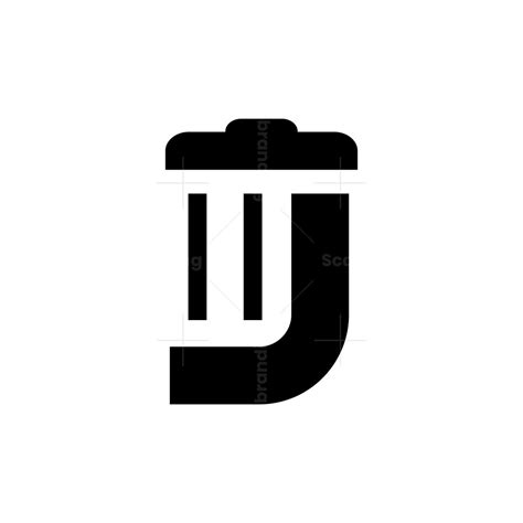 letter j trash Logo | Scalebranding