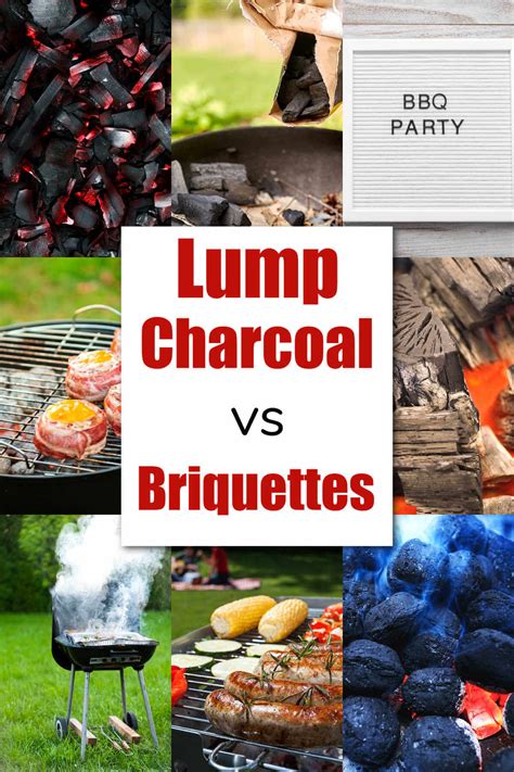 Lump Charcoal vs Briquettes - Kitchen Laughter