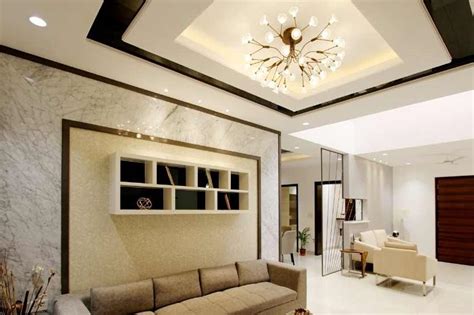 Cost of False Ceiling Design for Living Room - Decorpot Home Interiors