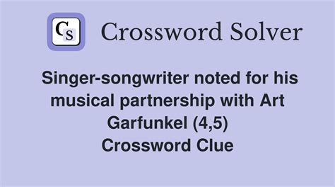Singer-songwriter noted for his musical partnership with Art Garfunkel ...