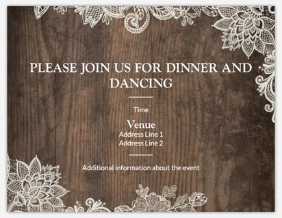 Wedding Enclosure Card Templates & Designs | Vistaprint