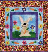 Image result for Applique Bunny Quilt Patterns Free