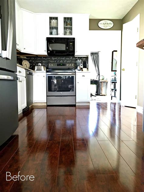 pergo flooring kitchen reveal