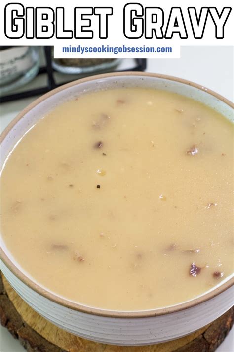 Thanksgiving Turkey Giblet Gravy - Mindy's Cooking Obsession
