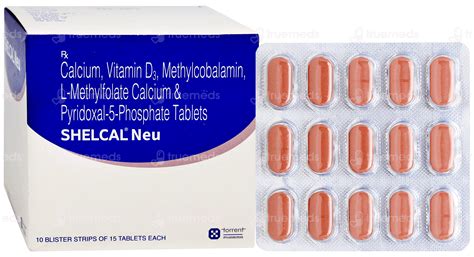 Shelcal Neu Tablet 15 - Uses, Side Effects, Dosage, Price | Truemeds