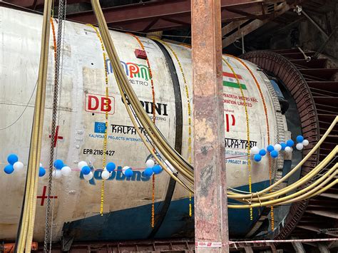 Assembly of second TBM begins at Sawli for Mumbai Ahmedabad Bullet ...