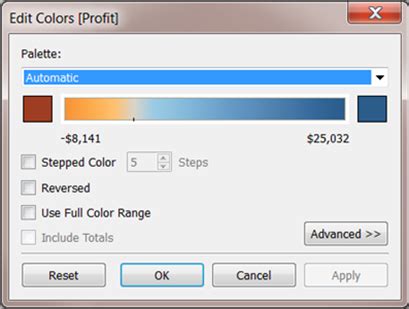 Image result for Add Color in Tableau Values