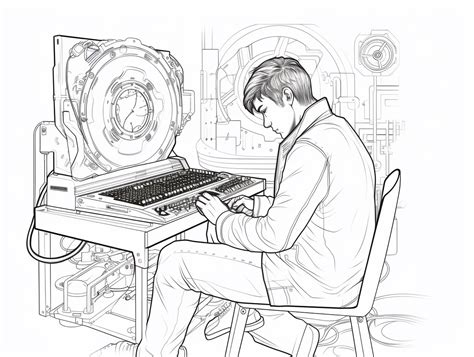 Tech Coloring Page 的图像结果