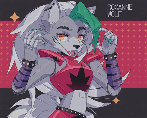 Roxanne Wolf Fanart by Voidragonart on DeviantArt