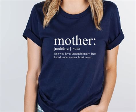 Mother T-shirt, Mother Definition, Mother's Day Gift, Mama T-shirt ...
