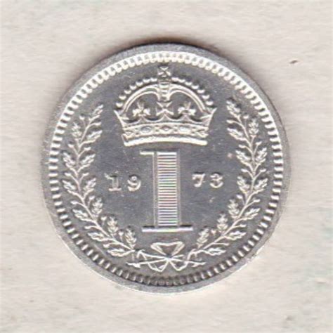 1973 Silver Maundy Penny - Elizabeth II | Dorset Coin Company