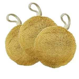 Natural Loofah for Bathing Exfoliating Scrubbers | Organic Bath Sponge ...