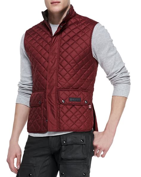 Mens Quilted Canvas Vest at Skye Zepps blog