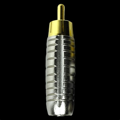 24K Gold-Plated Banana Connectors | 24K Gold-Plated Nickel RCA Metal ...