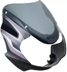 DreamRow Discover 125 CC Black purple visor Bike Headlight Visor Price ...