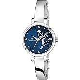 SWISSTONE Analog Stainless Steel Silver Plated Women's Watch (Pink Dial ...